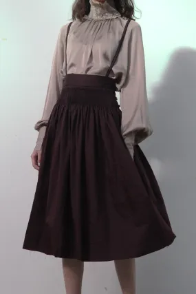 A Tentative Atelier A1920570 Hand-stitched garland culottes