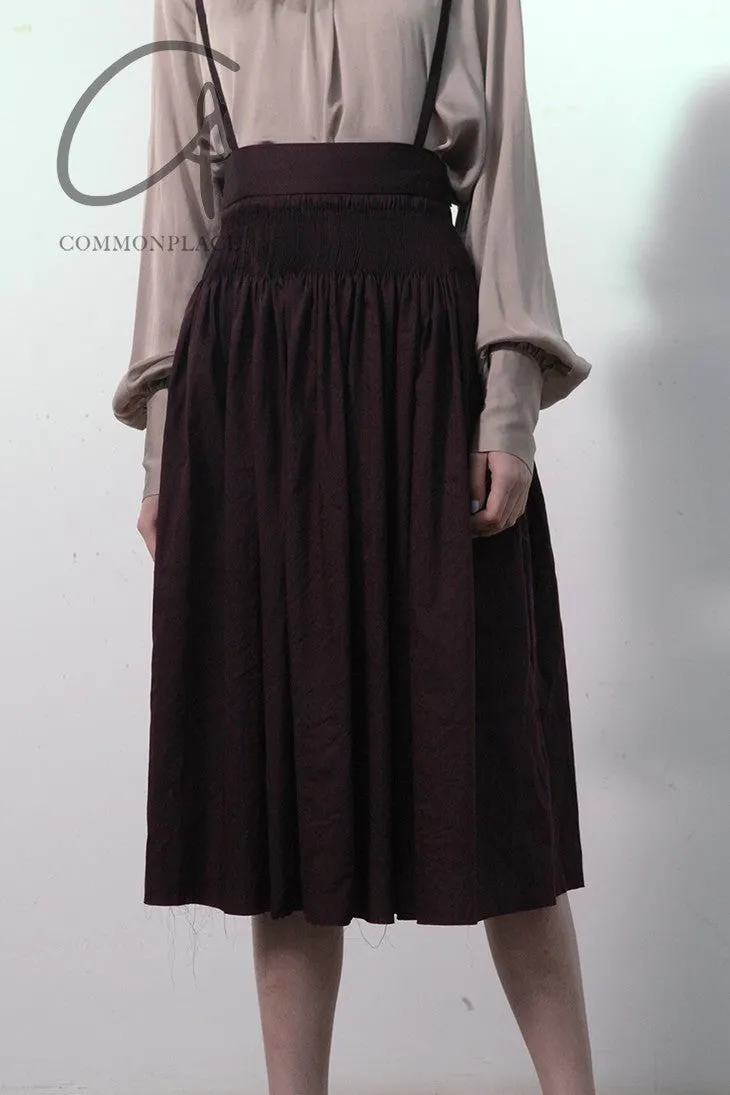 A Tentative Atelier A1920570 Hand-stitched garland culottes
