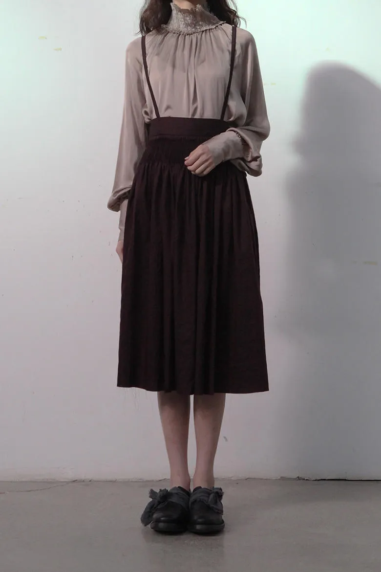 A Tentative Atelier A1920570 Hand-stitched garland culottes