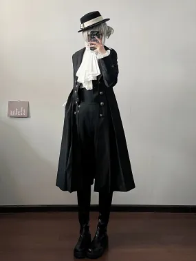 Gazing Galactic~Paranoia Punishment~Ouji Lolita Trench Coat Gothic Lolita Coat