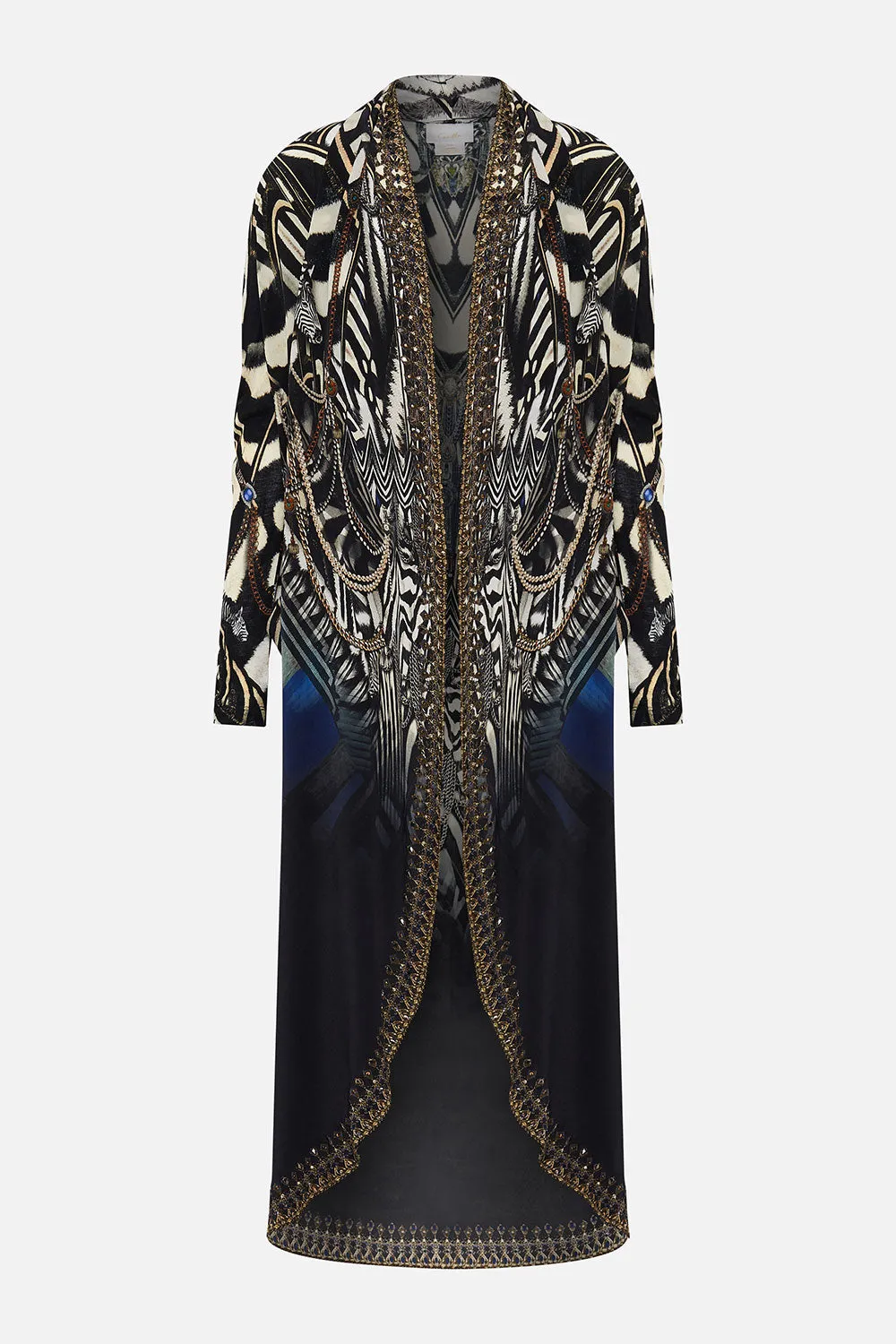 LONG CASUAL JACKET WITH POCKETS KNIGHT OF THE WILD