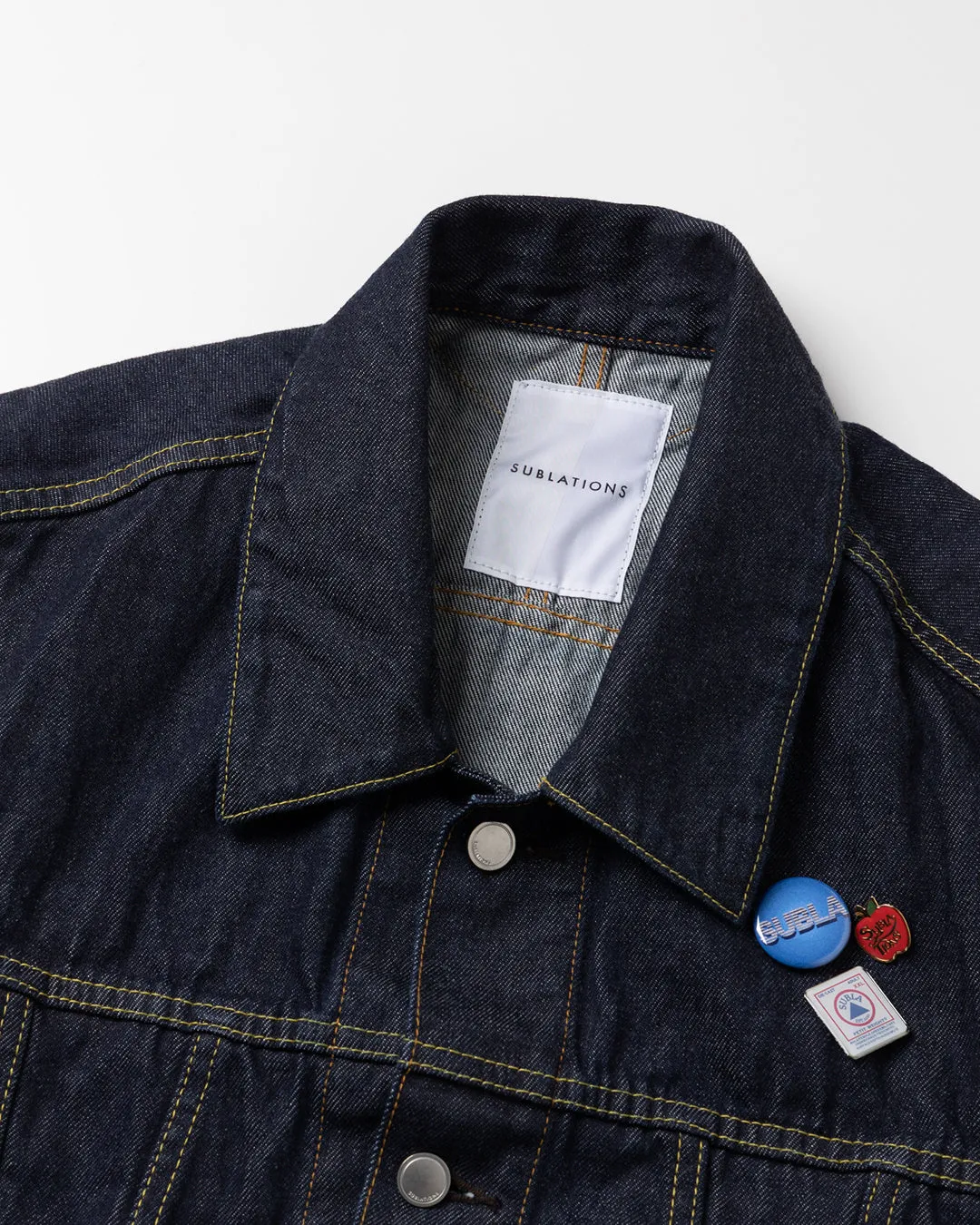 LOW SILHOUETTE DENIM VEST .09【DRY WASH】