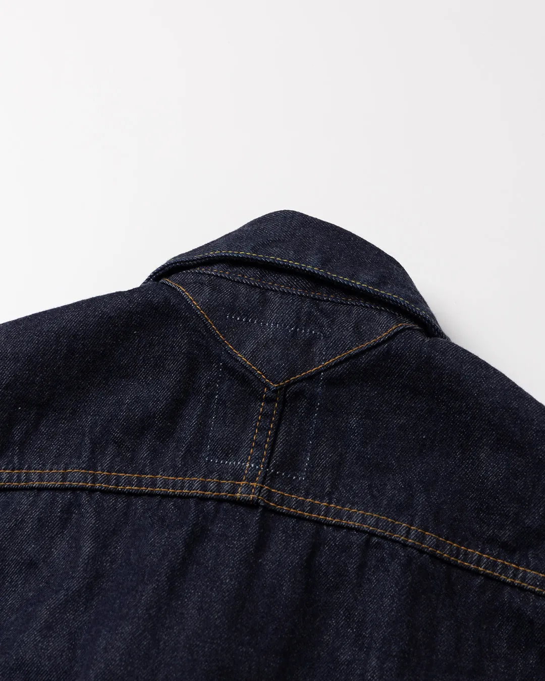 LOW SILHOUETTE DENIM VEST .09【DRY WASH】