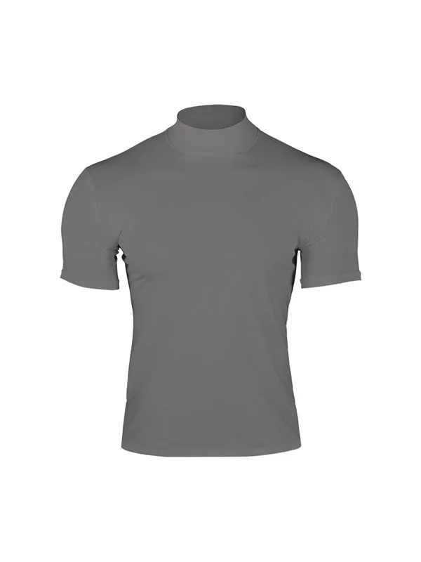 Men's Turtleneck Short Sleeve Tee