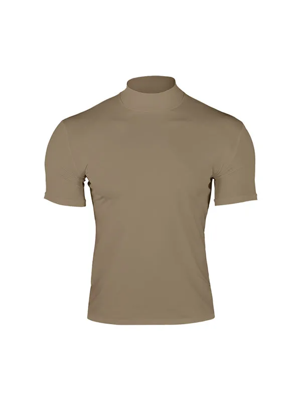 Men's Turtleneck Short Sleeve Tee