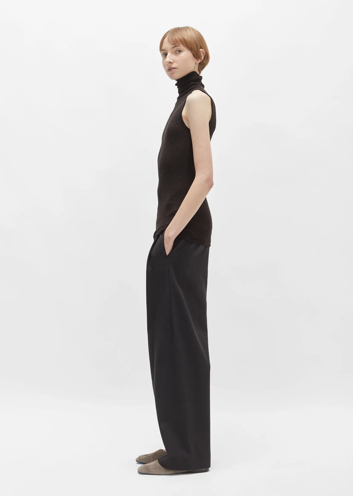 Merino Fine Rib Shell