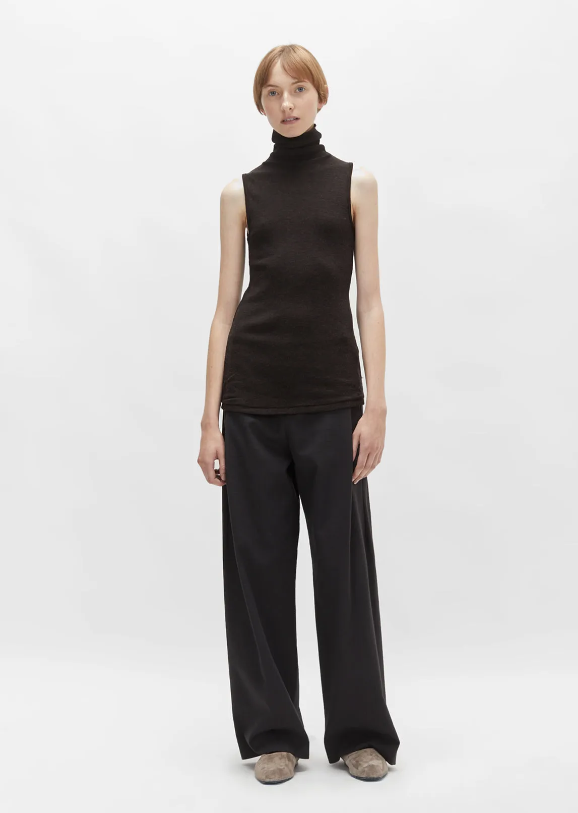 Merino Fine Rib Shell