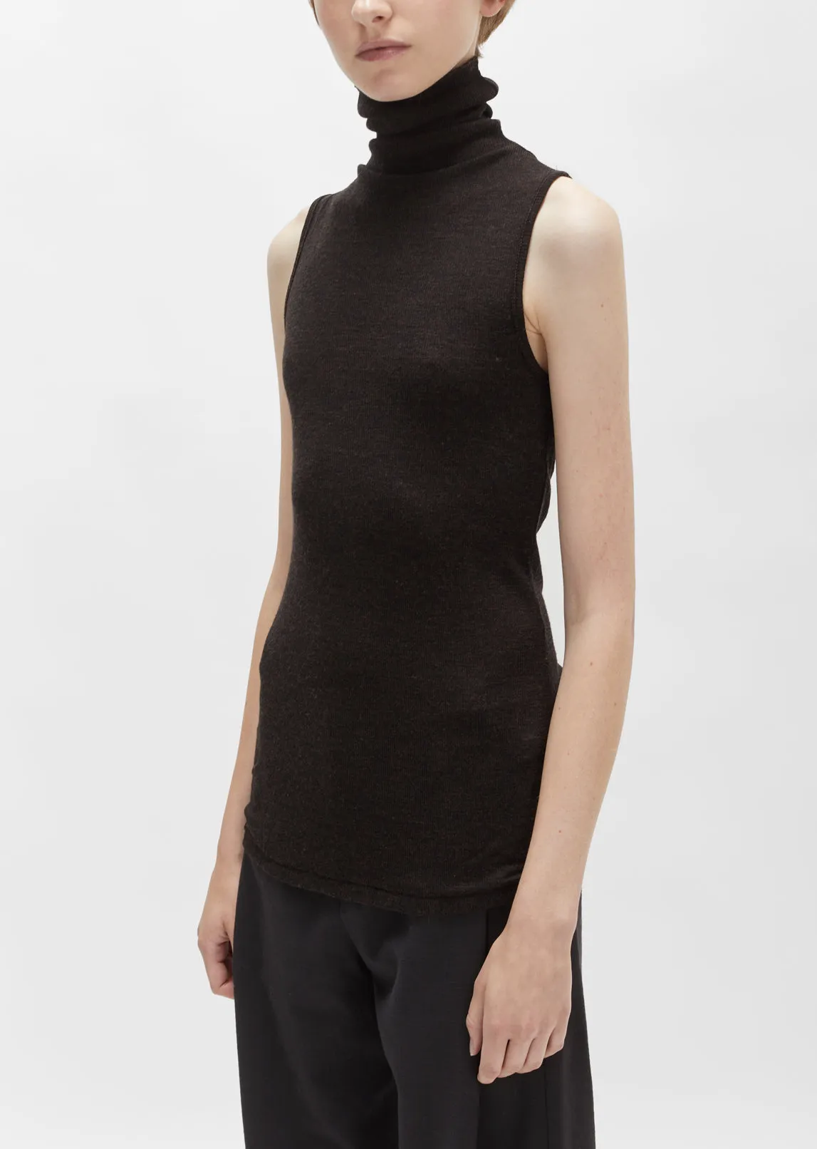 Merino Fine Rib Shell