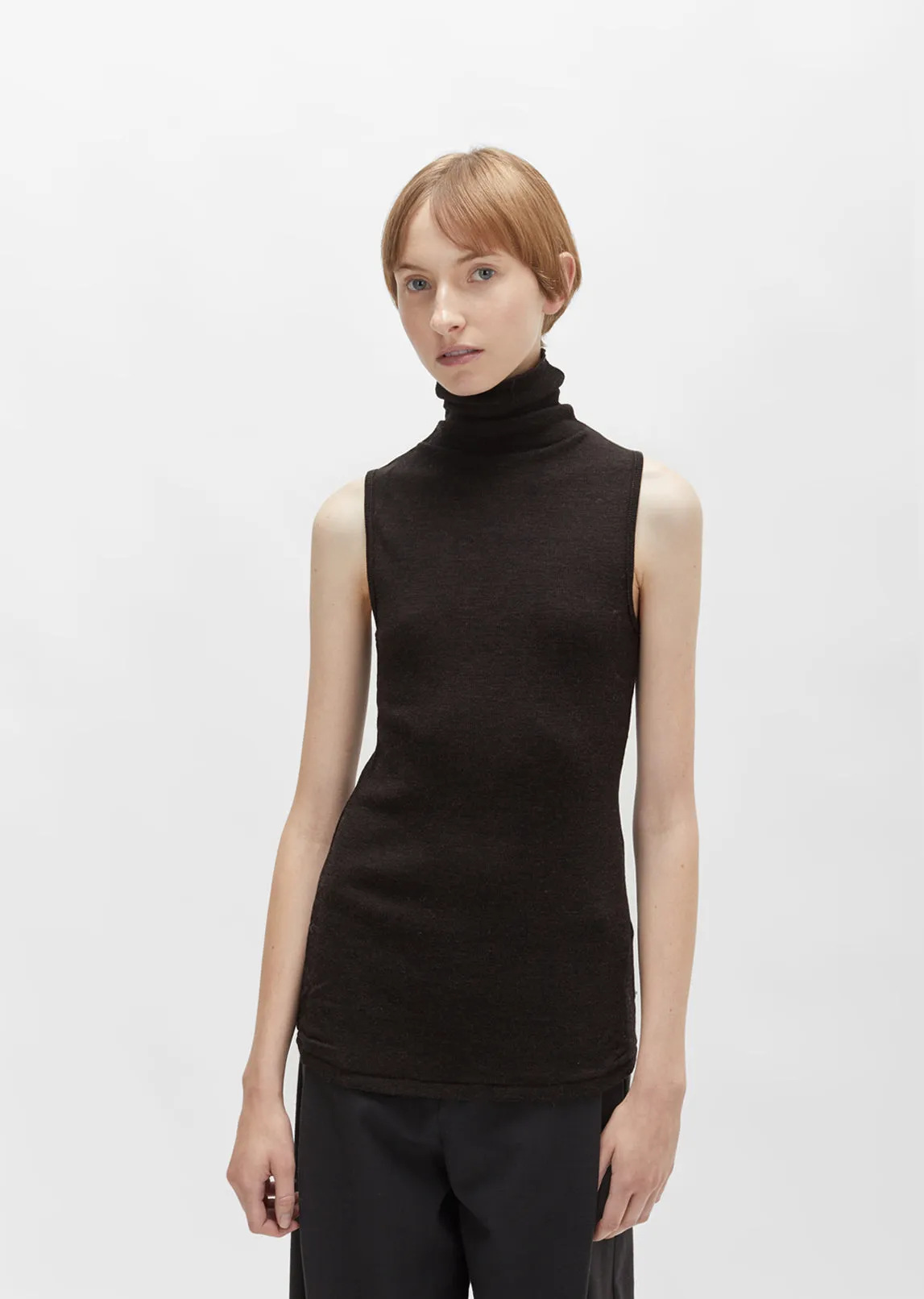 Merino Fine Rib Shell