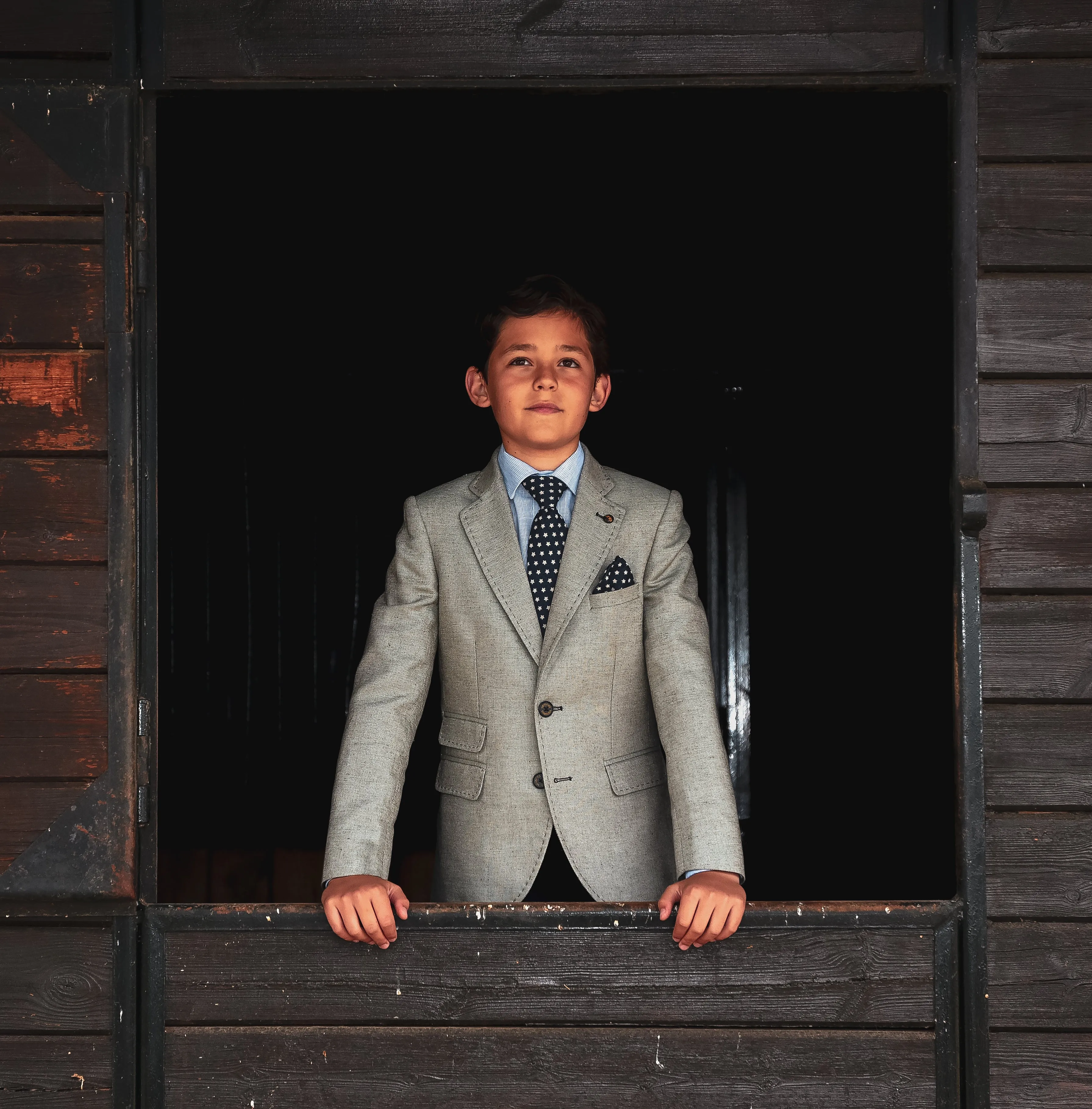 One Varones Light Green Blazer