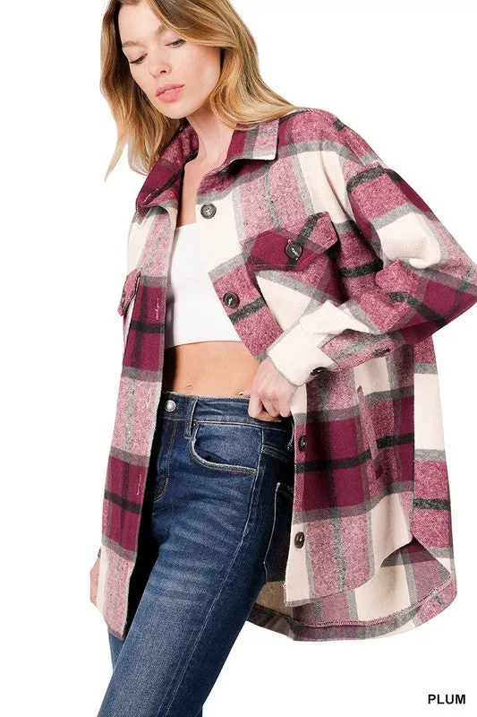 Oversized Hi Low Shacket