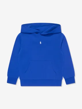 Ralph Lauren Boys Logo Hoodie in Blue