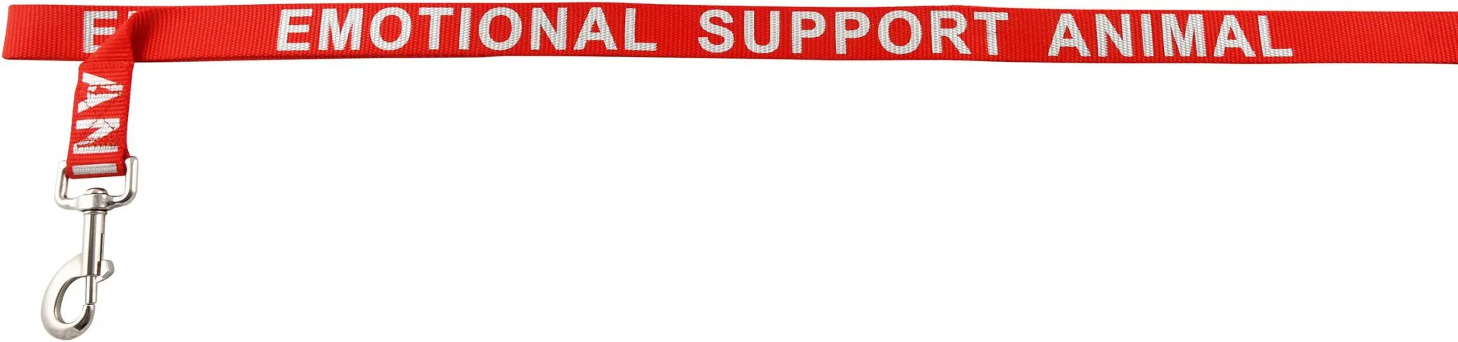 Reflective Print "Emotional Support Animal" Leash