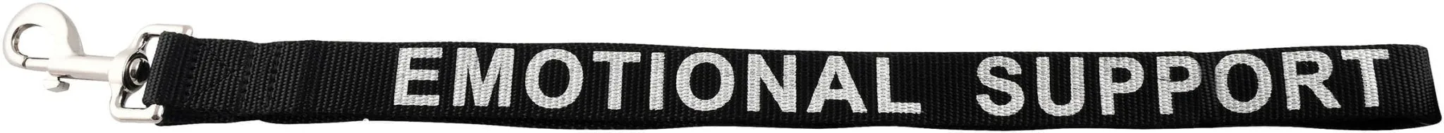 Reflective Print "Emotional Support Animal" Leash