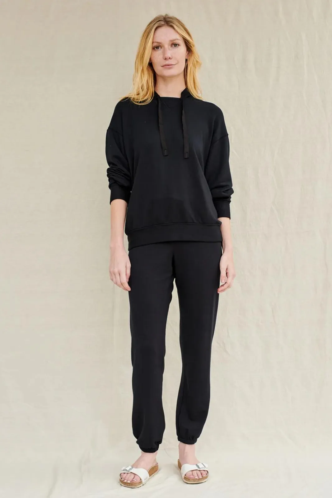 Softest Fleece Hoodie, Black