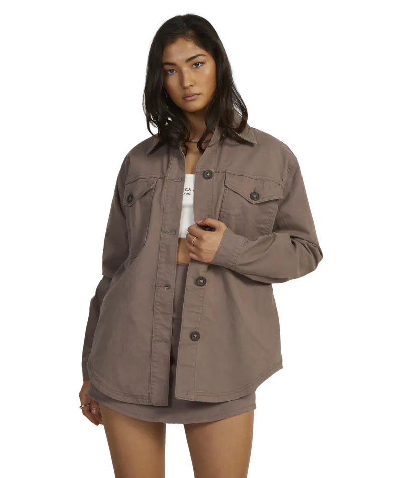 Twill Shacket