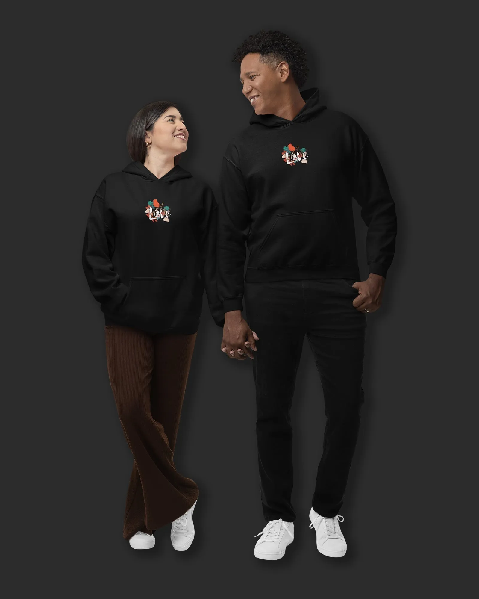 Valentine Hoodie: Black