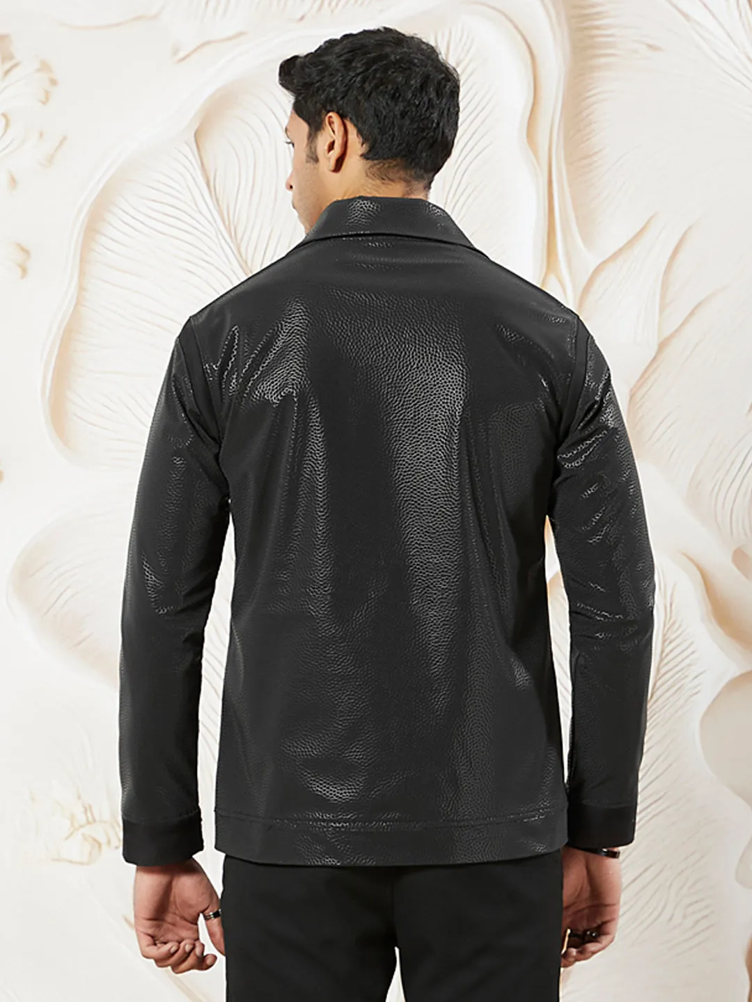 VASTRAMAY Men's Black - Jacket