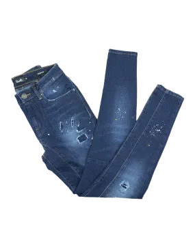 Vialli Sara Ultra Fit Blue Jeans