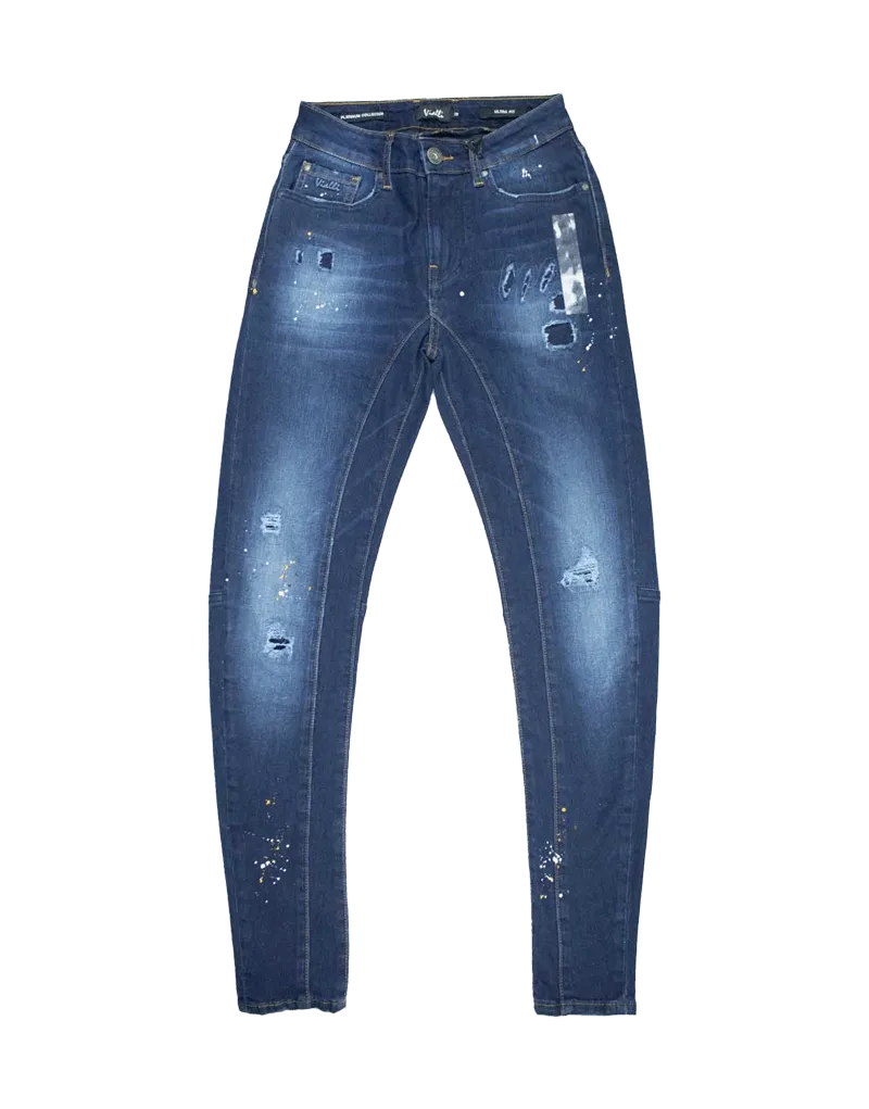 Vialli Sara Ultra Fit Blue Jeans