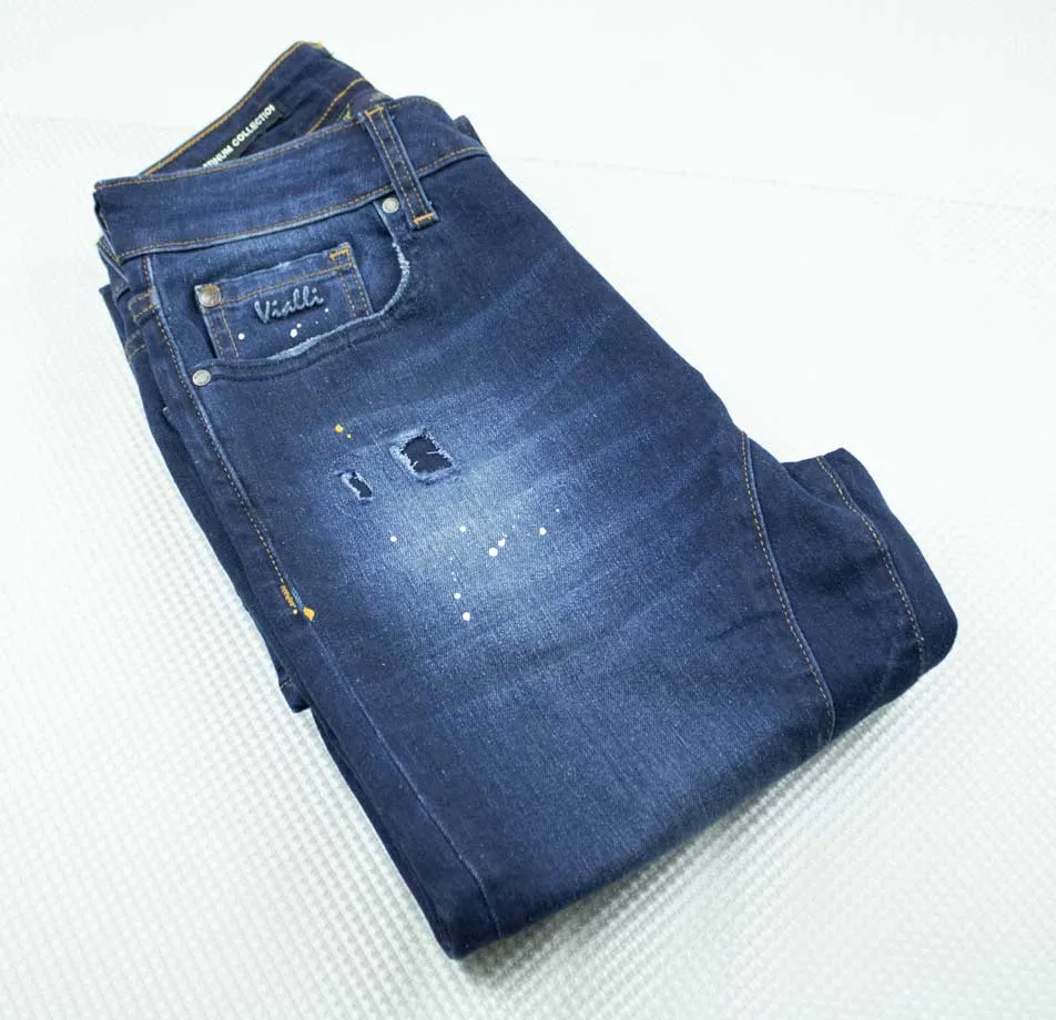 Vialli Sara Ultra Fit Blue Jeans